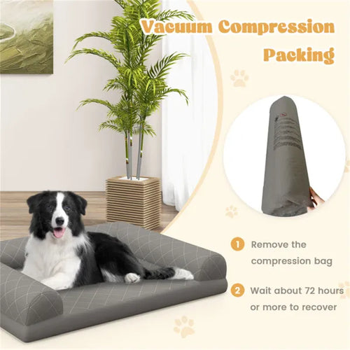 36 Inch Orthopedic Dog Bed