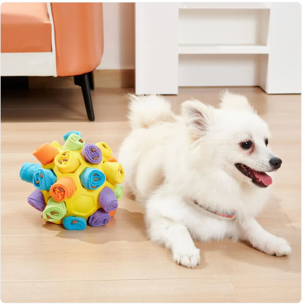 Dog Sniffing Puzzle Ball Toy
