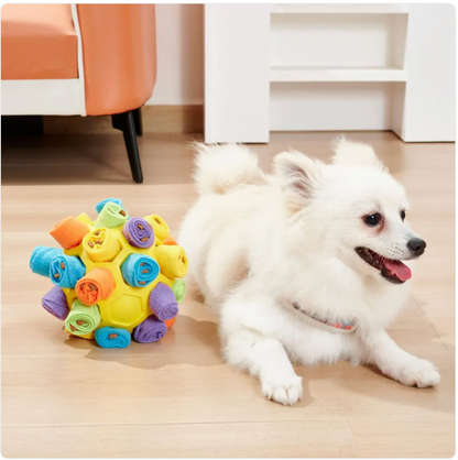 Dog Sniffing Puzzle Ball Toy